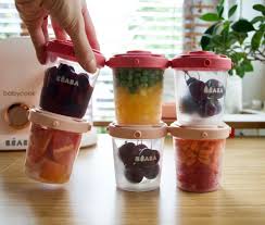 Lot De 6 Portions Clip 2eme Age Balle De Prehension Montessori Pot De Conservation Balle De Prehension