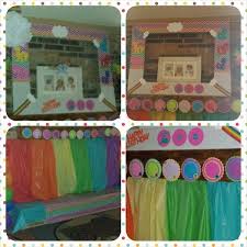 Mlp Photo Frame Background Rainbow Table Covers 12 Months Photo Banner Photo Banner Frame Background Frame