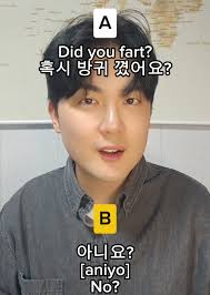 Aprende expresiones coreanas sobre flatulencias