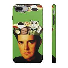 Twin Peaks David Lynch Agent Dale Cooper Fire walk with me movie phone  case, gift for her, gift for him artsy case, horror phone case
