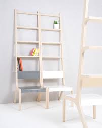Object B Ladder Shelf Chair Ippinka Space Saving Furniture Multifunctional Furniture Small Apartments