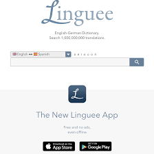 Linguee Better Than A Dictionary For English German French Spanish Portuguese And More German Dictionary Language Learning Apps Language Experience