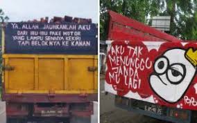 Maybe you would like to learn more about one of these? Tulisan Kocak Di Bak Belakang Truk Archives Blog Unik