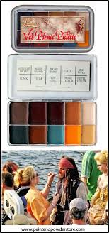 The Skin Illustrator Ve S Pirate Palette Ii Was Custom Designed By 3 Time Academy Special Effects Makeup Professional Makeup Artist Kit Makeup Shopping List