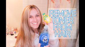 Dawn dish soap to remove hair dye dawn dish soap can't remove your hair dye but fade out its appearance up to some extent. Remove Hair Toner With Dawn Dish Soap Youtube
