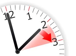 Om 02:00 uur gaat de klok een uur vooruit. Klok Uur Vooruit Buurtcomite Fort Orthen