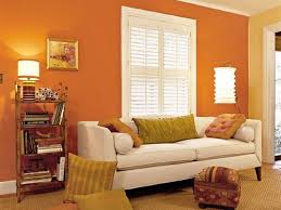Several Pros And Cons Having Orange Living Rooms In Your House Living Room Orange Living Room Wall Color Living Room Colors
