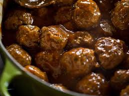 Potluck Meatballs Recipe Food Network Recipes Recipes Potluck Meatballs