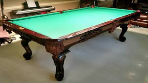 Connelly Catalina 3 Pool Table Shown In Dark On Oak Stain The Catalina 3 And All Other Connelly Models Are Available From Mai Pool Table Oak Stain Pool Halls