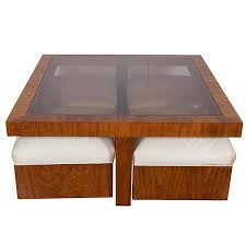 Here are 31 to choose from, whatever your style or needs. Drexel Consensus Collection Glass Top Cocktail Table With Four Ottomans At 1stdibs