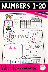 Numbers 1 20 Assessment Nastaran S Resources Teaching Math Kindergarten Math Homeschool Number Identification Worksheets