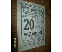 We did not find results for: 20 Agustos 1973 Pazartesi Takvim Yapragi Bizde Com