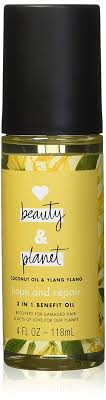 Coconut oil is extracted from coconuts and is a good cooking oil alternative. Love Beauty And Planet 3 In 1 Benefit Oil For Unisex Coconut Oil And Ylang Ylang 4 Ounce Beauty Personal Care Amazon Com