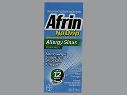 It contains a special blend of ingredients that soothes and moisturizes . Afrin No Drip Oxymetazoline Nasal Uses Side Effects Interactions Pictures Warnings Dosing Webmd