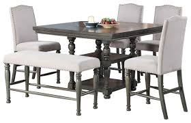 Royale warm pecan extendable dining room set. Steve Silver Dining Room Furniture Off 55