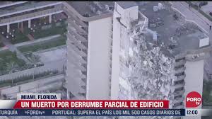 Un gran edificio de al menos 12 plantas se ha derrumbado parcialmente a las dos de la madrugada de este jueves en miami (las 8.00 en la españa peninsular), cerca de la playa de esta ciudad del estado estadounidense de florida, según informaron los servicios de rescate y la policía del condado. Ogxte08jlykunm