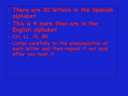 Below are a list of letters, their names in spanish, and a pronunciation guide: . El Alfabeto En Espanol Ppt Download