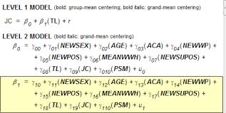 Regardless, always begin with level one headings and proceed to level two, etc. 198 Questions With Answers In Multilevel Modeling Science Topic