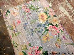 Floral Wood Tutorial Using Napkins Decoupage Diy Decoupage Wood Crafts