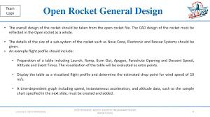 2019 Teknofest Rocket Contest Preliminary Desİgn Report Pdr