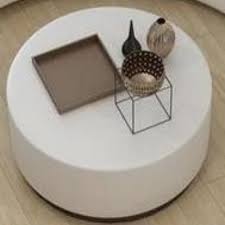 Maybe you would like to learn more about one of these? Round White Leather Coffee Table Contemporary My Aashis