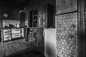 Kitchen Stink Creepy Photo Wood