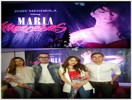Pinay Maria Mercedes Jessy Mendiola With Co Stars Nikki Gil Jake Cuenca And Jason Abalos During Maria Mercedes Blog Conferenc Blog Conference Maria Tv Ratings