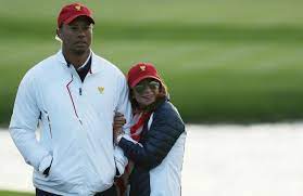 The star was pictured being hugged by erica herman as he watched the us win the. Who Is Tiger Woods Girlfriend Erica Herman And How Long Has Golf Legend Been Dating Restaurant Manager