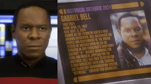 I don't know if anyone has ever noticed, but Sisko really bears a striking  resemblance to Gabriel Bell : r/ShittyDaystrom