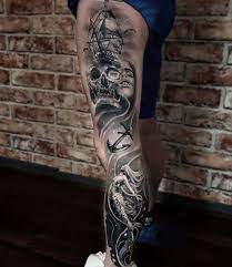 125 Best Leg Tattoos For Men Cool Ideas Designs 2021 Guide Full Leg Tattoos Leg Tattoos Men Leg Tattoo