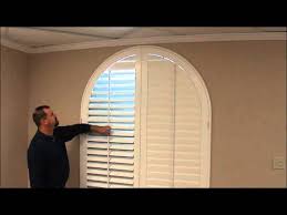 The arched windows sale that are offered here are durable enough and their sturdiness assists them in lasting for a long time. Custom Shutters For Arched Windows Youtube