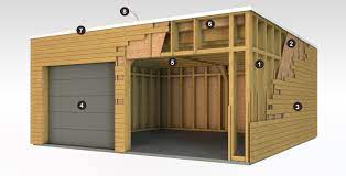 Le garage est aujourd'hui une sorte d'extension indispensable de la maison. Garage Ossature Bois Bois Et Passion