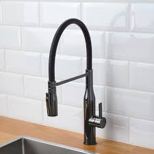 Tollsjon Mitigeur A Douchette Noir Metal Poli Ikea