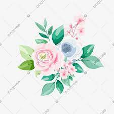 زهرة مائية للبطاقات زهرة حفل زواج عتيق png وملف psd للتحميل مجانا watercolor flowers flowers design