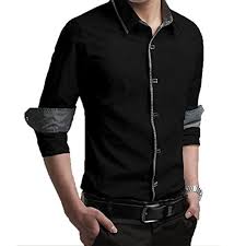 Rubysports Big Boys Long Sleeve Khaki Casual Business Shirts For Men Black L Business Casual Shirts Cotton Shirts For Men Mens Shirts