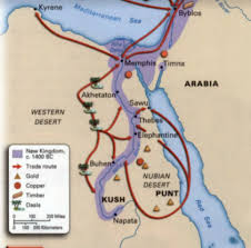 The history of africa every year. Kush Map Ancient Kush
