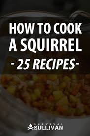 Chicken, turkey or rabbit also work. How To Cook A Squirrel 25 Recipes Survival Sullivan