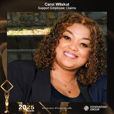 Congratulations to Carol Wilskut for winning the Support Employee Award for  Claims! 🙌🏆Carol's unwavering dedication to providing outstanding internal  customer service and consistently upholding our company values is truly  remarkable. We celebrate