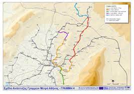 Τέλος, σύμφωνα με το χρονοδιάγραμμα η γραμμή θα κατασκευαστεί σε 8 χρόνια. 14 Sta8moi Ths Grammhs 4 Toy Metro Ws To 2022 Athens Transport