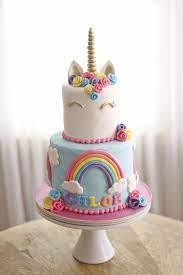 Maybe you would like to learn more about one of these? How To Make A Unicorn Horn Cake Topper Video Tutorial Rose Bakes Rainbow Unicorn Cake Unicorn Birthday Cake Rainbow Cake