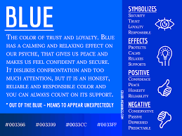 Maybe you would like to learn more about one of these? Blue Color Meaning The Color Blue Symbolizes Trust And Loyalty