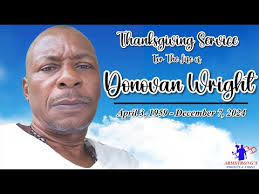Donovan Carl Wright "Deco" Funeral Service