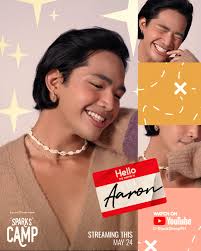 𝗔𝗮𝗿𝗼𝗻 🟢 LF: spark 🧭 19 km away Behind his social media fame, Aaron  is ready to open himself up in the camp as he shares his raw and genuine  side to