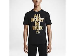 Black And Gold Nike Outfit Mens Nike Air Force 1 All Money No Bank Men S T Shirt Black Metallic Gold Mens Tshirts Mens Tops T Shirt