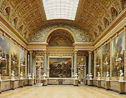 Chateaux De Versailles 1 Aile Sud Et Nord Panosundaki Pin