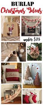 Check spelling or type a new query. Burlap Christmas Decor For Under 25 The Kim Six Fix