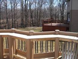 I attached it with 3 screws every 24. Best Back Yard Patio Hacks To Create The Best Space Building A Deck Deck Design Deck Railings