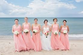If you want to feel like you and your bridal party have their own private resort, than this. Colors Wedding Pink And Coral Beach Wedding 2020 Coral Bridesmaid Dresses