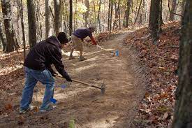 Yeah That S What We Want Says Bryan Adams Bending Down And Gloving Aside A Layer Of Loose Dirt To Expose A Dark Patch Mtb Trails Trail Mountain Bike Trails