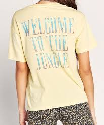 Welcome to the jungle is a song by american rock band guns n' roses, featured on their debut album, appetite for destruction (1987). Daydreamer Guns N Roses Welcome To The Jungle Tee Cb1265gn686 Free Shipping At Largo Drive